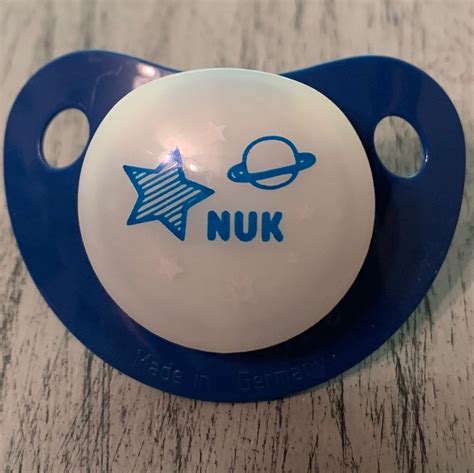 Nuk Button Pacifier - Etsy