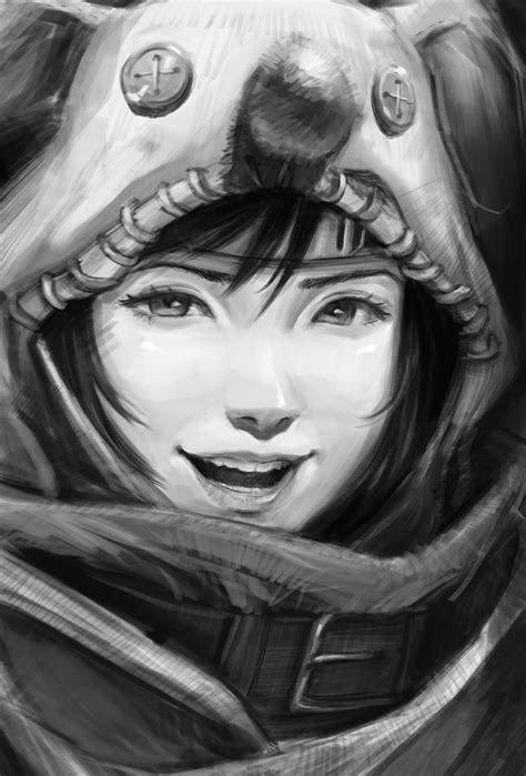 ArtStation - Yuffie Kisaragi Portrait