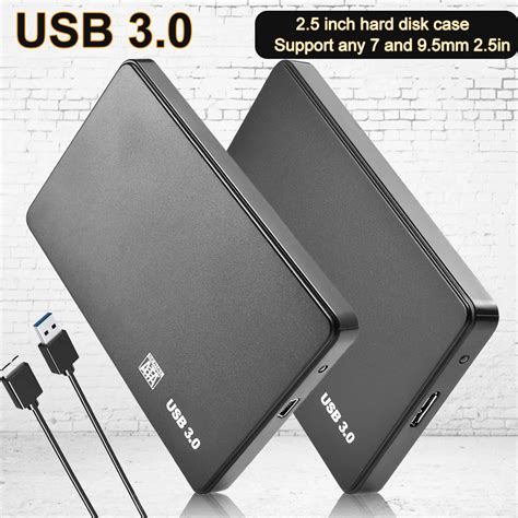 Корпус Внешнего Жесткого Диска USB 3.0, 2,5-дюймовый Корпус SATA HDD ...