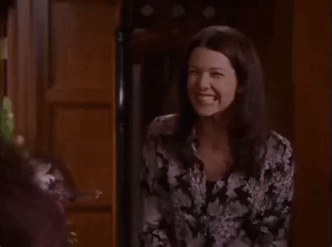 Excited Lauren Graham GIF by Gilmore Girls - Find & Share on GIPHY