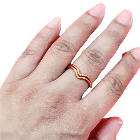 minimal ring unisex dr beads copper jewellery  malaysia shop