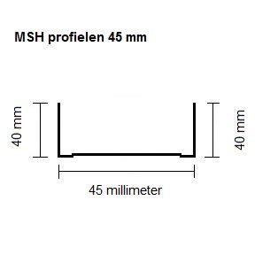 MSH 45 (4000mm Horizontale profielen) online kopen