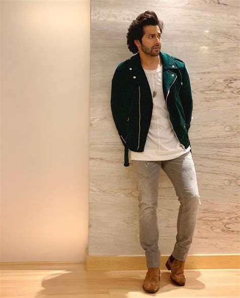 10 Stylish Varun Dhawan Outfits with Jackets - K4 Fashion