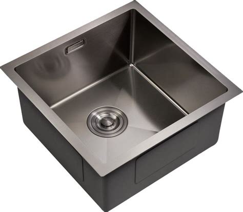 Мойка кухонная Milacio Steel Denia 44 MC.77439 металлическая, 44x44 ...