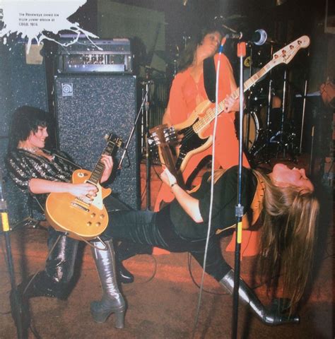 Joan Jett And Sandy West Cbgb 1976 Orphaned Images