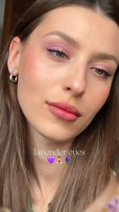 Тренд этого лета: лавандовый макияж глаз💜 #beauty #makeupshorts # ...