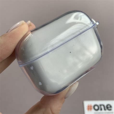 Чехол для наушников AirPods Pro 2 прозрачный плотный чехол для ...