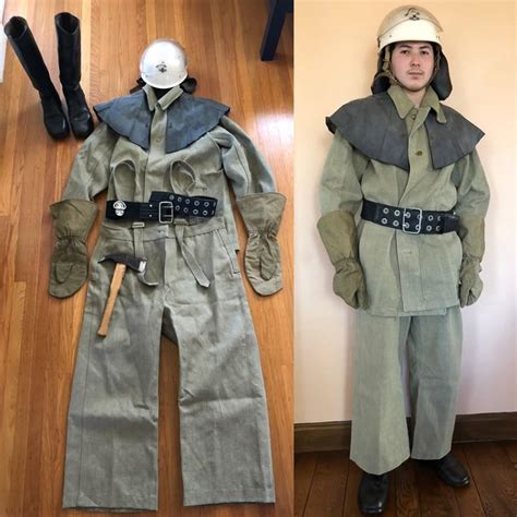 A part of my latest project: Soviet Firefighter | Concept clothing ...