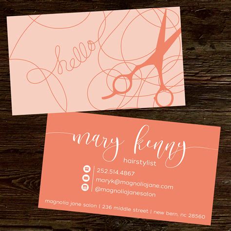 hair business cards 6