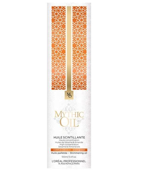 Loreal Mythic Oil | Mythic Oil Shimmering Oil With Sesame And Almond ...