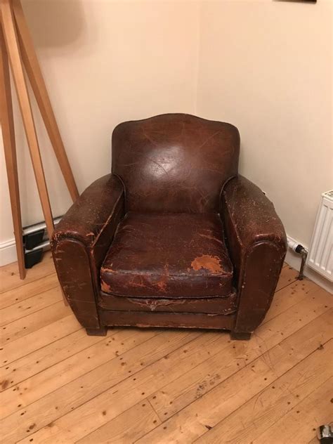 Vintage Leather club chair | in Greenwich, London | Gumtree