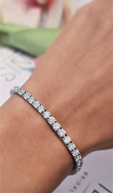 lab  diamond tennis bracelet  harrison trethowan blog