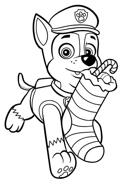Galería de dibujos de la Patrulla Canina para imprimir y colorear