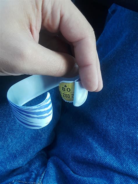 My son's slap bracelet is made from a measuring tape. : r/mildlyinteresting