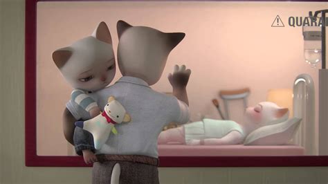 Trois Petits Chats [3D animated short film] - YouTube