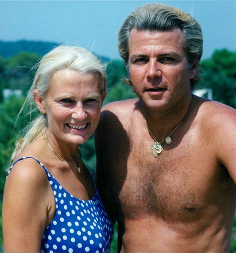 Businessman Thierry Roussel and his wife Marianne Landhage. - Vintage