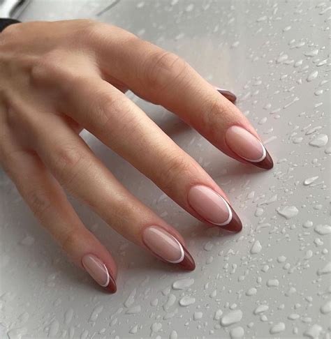 40+ Insanely Cute Nude Nail Ideas | The Best Fall Nails to Copy | Brown ...
