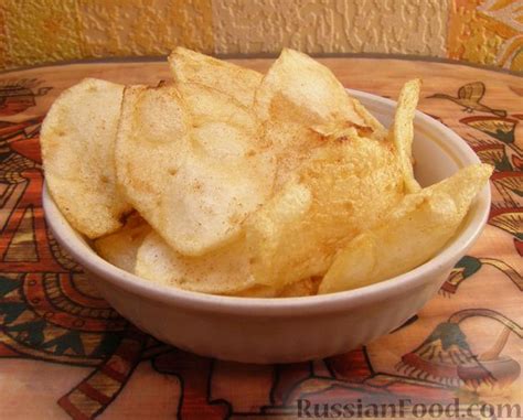 Чипсы, рецепты на RussianFood.com: 75 рецептов