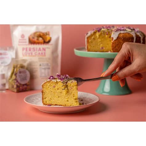 A Sneak Peek Behind the Scenes: Crafting Our Persian Love Cake Baking