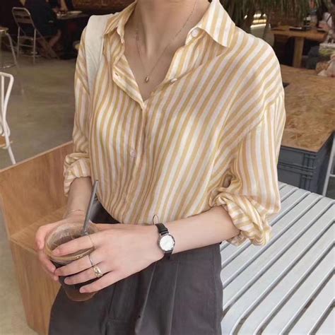 Pin by Trương Đặng Ngọc Lý on STRIPED | Shirts, Style, Fashion