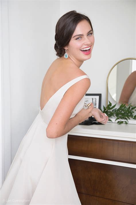 Josephine Simple Short White Courthouse & Civil Ceremony Wedding Dress