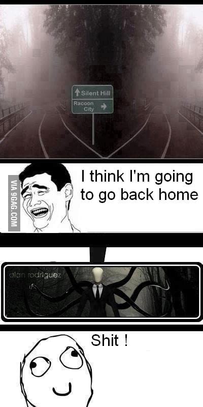 Raccoon City or Silent Hill ? Going back home. - 9GAG