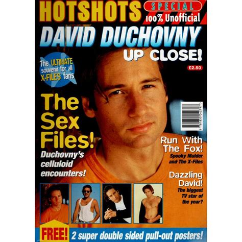Hotshots Magazine 100% Unofficial Special David Duchovny 1996 X Files