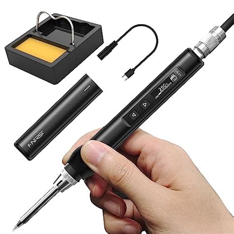 Snapklik.com : FNIRSI Soldering Iron Kit, DC/PD