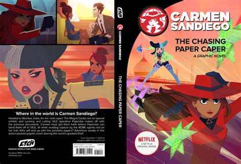 Netflix's Carmen Sandiego Graphic Novels - Stephanie Hays