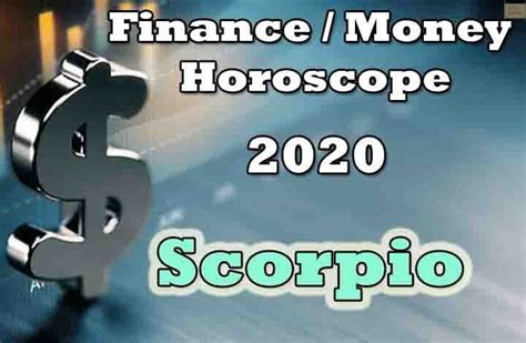 scorpio financemoney horoscope  predictions astrokapoor