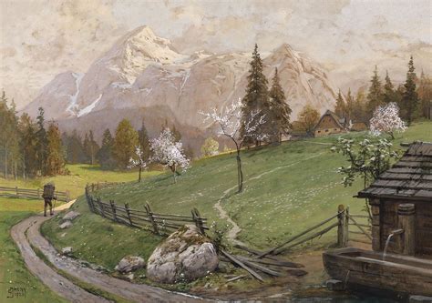 georg janny artist - Google Search | Winter painting, European ...
