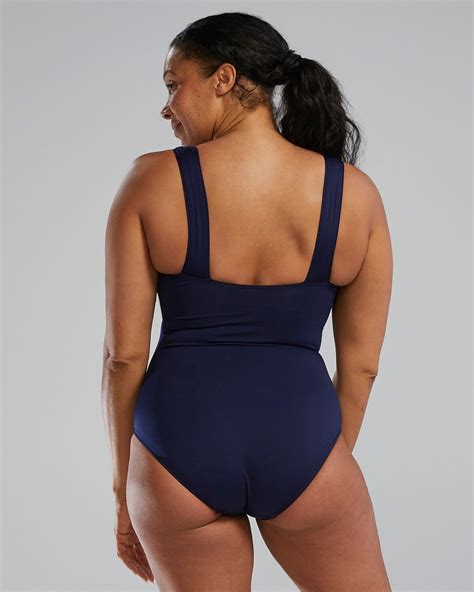 TYR Women's Solid Square Neck Tank One Piece Swimsuit | Swim2000.com