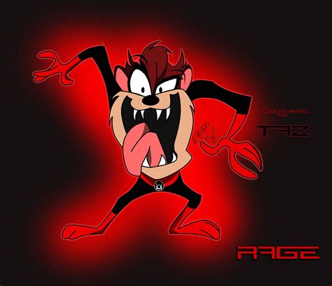 Angry Taz
