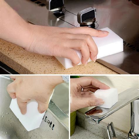 ᐉ Губки меламиновые для уборки 10 шт. White (1010153) • Купить в Киеве ...