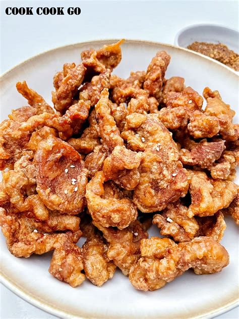 Sichuan Crispy Fried Pork (小酥肉) - COOK COOK GO | Recipe in 2024 | Fried
