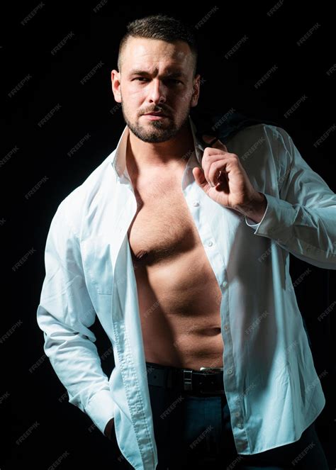 Premium Photo | Portrait of stylish handsome young man undress shirt