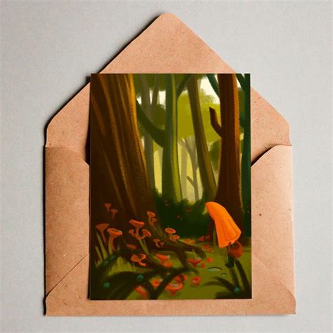 Открытка "Встреча в лесу" Painting, Art, Products, Art Background ...