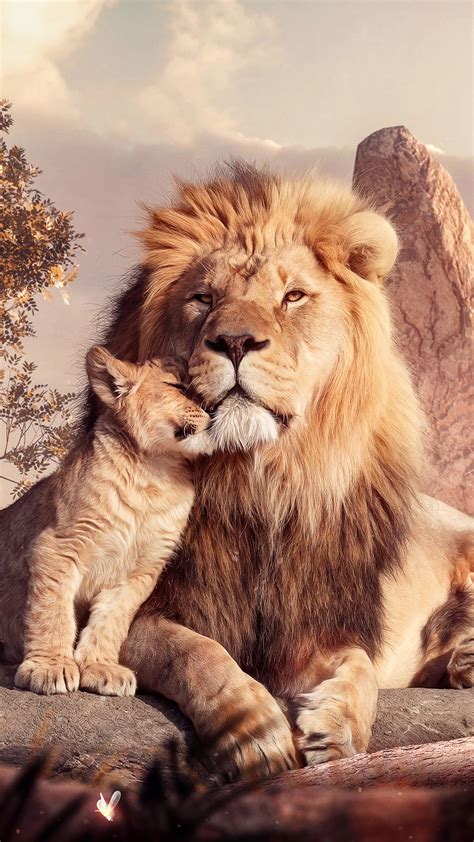 Lion and Cub Wallpapers - Top Free Lion and Cub Backgrounds