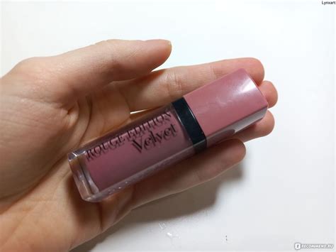 Жидкая губная помада Bourjois Rouge Edition Velvet lipstick - «Легкая ...