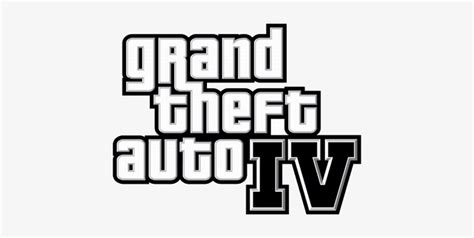 Gta 4 Logo - Grand Theft Auto 4 Logo - Free Transparent PNG Download ...