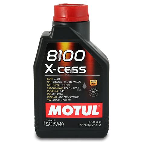 Купить моторное масло Motul 8100 X-cess gen2 5W40. Цена Motul 8100 x ...