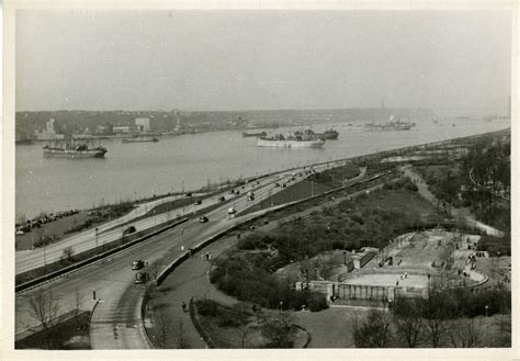 Liberty Ships in the Hudson River, New York, New York, May 1944 | The