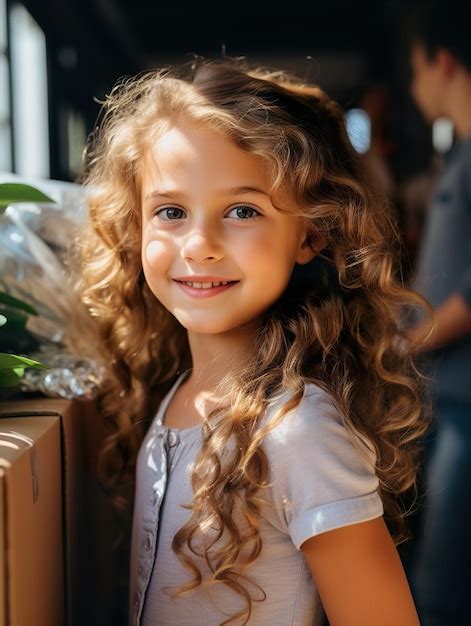 Premium Photo | Little girl HD 8K wallpaper Stock Photographic Image