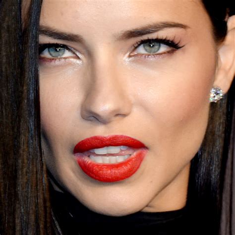 Adriana Lima Makeup: Black Eyeshadow, Bronze Eyeshadow, Brown Eyeshadow