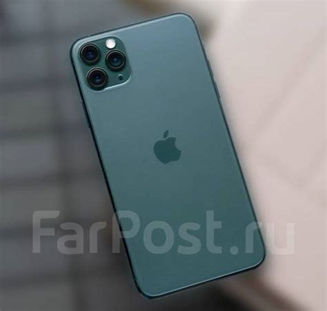 Продам телефон iPhone 11PRO 256 гб green, 5.80", моноблок, зеленый, б/у ...