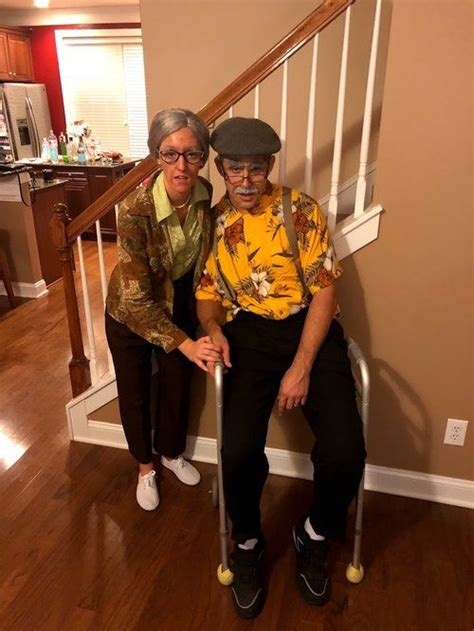 Old couple halloween costume – Artofit