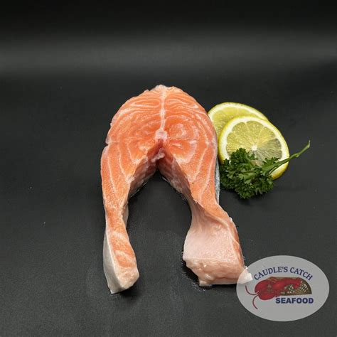 Fresh Atlantic Salmon Steaks | Caudle's Catch Seafood