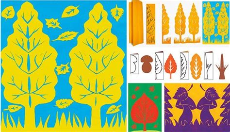 Яскраві листівки-витинанки для дітей, фото 1 | Поделки, Вырезание, Картинки