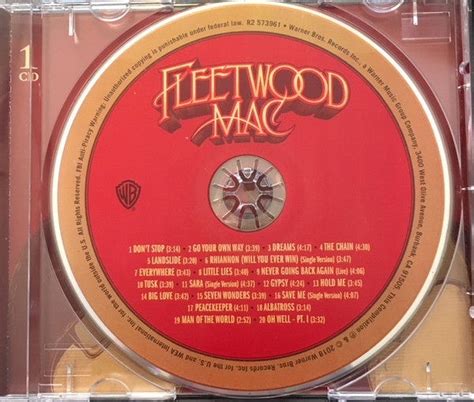 Fleetwood Mac - 50 Years - Don't Stop - Music & Performance - CD ...