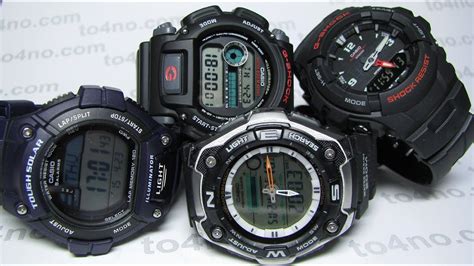 How to Set Up Casio Watches / Как выставить часы Casio - YouTube